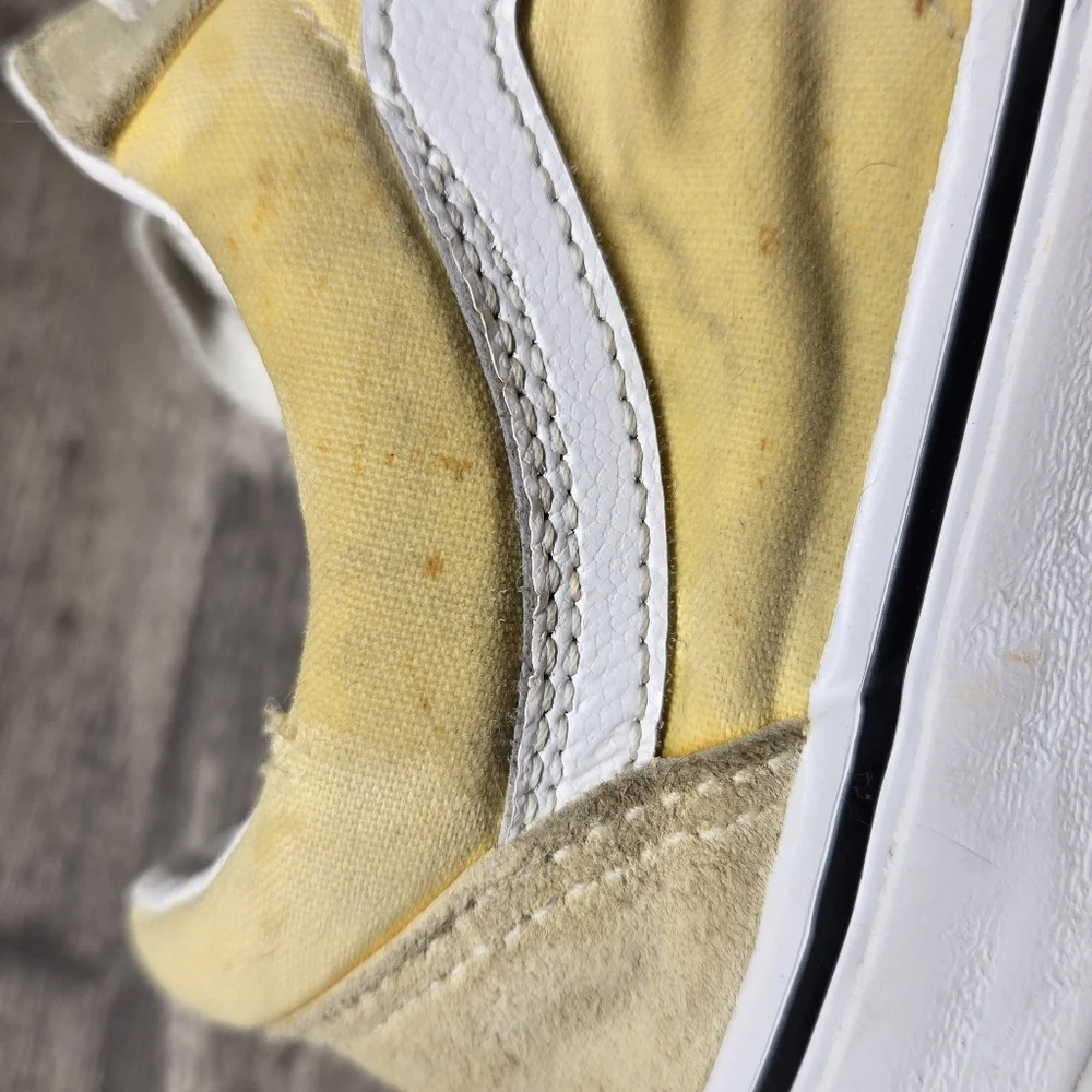VANS Off The‎ Wall Old Skool Skateboard Shoes 751505 Men's 4 Women's 6.5 Yellow